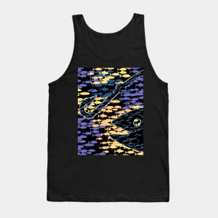 Unlucky, but still hooked on fishing Tank Top